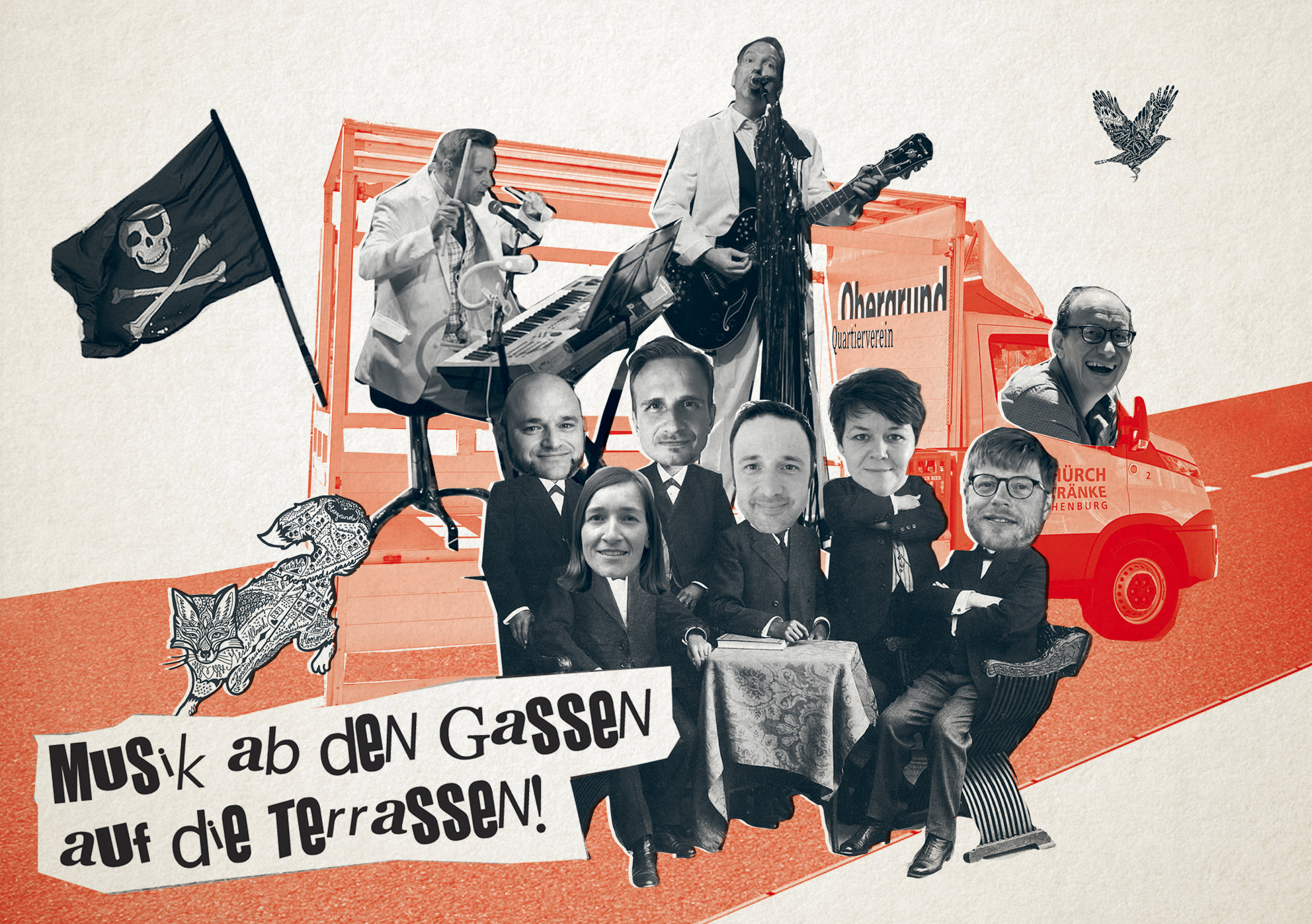Musik ab den Gassen Obergrund